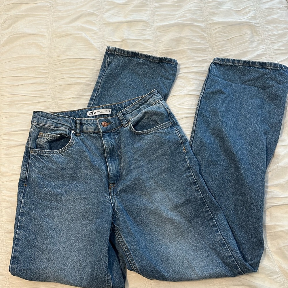 Zara Blue Denim Jeans